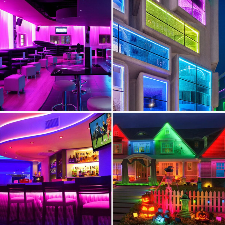 LIGHT4ME DECO BAR 8 RGBW listwa oswietleniowa 9x4W LED pilot