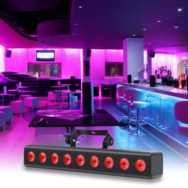 LIGHT4ME DECO BAR 8 RGBW listwa oswietleniowa 9x4W LED pilot