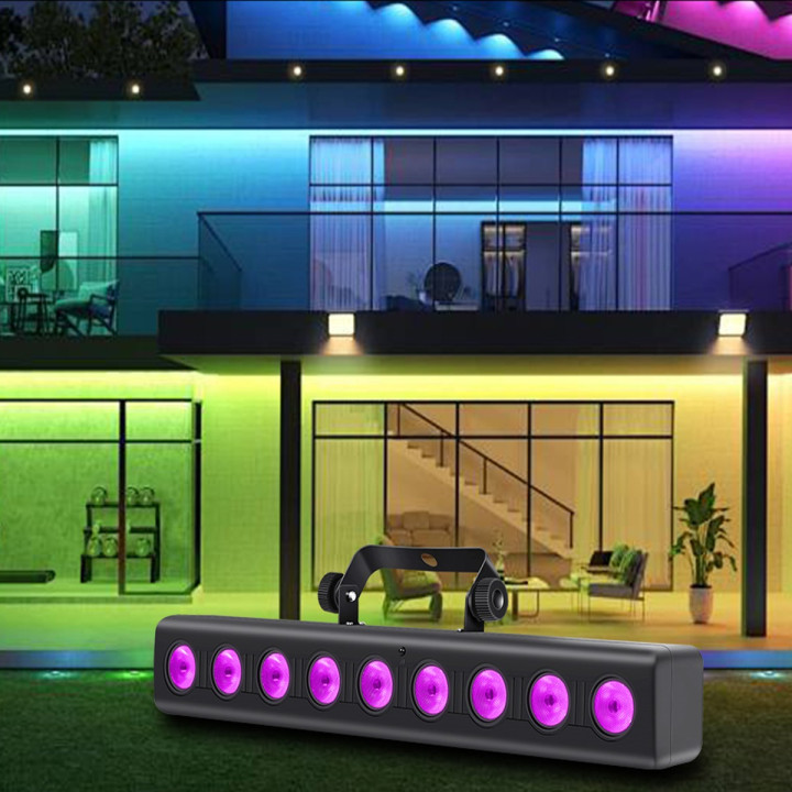 LIGHT4ME DECO BAR 8 RGBW listwa oswietleniowa 9x4W LED pilot