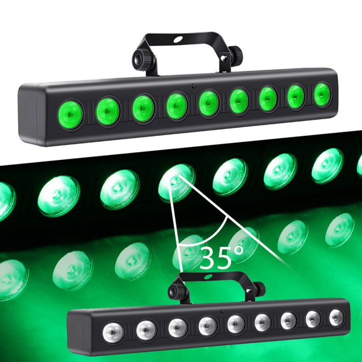 LIGHT4ME DECO BAR 8 RGBW listwa oswietleniowa 9x4W LED pilot