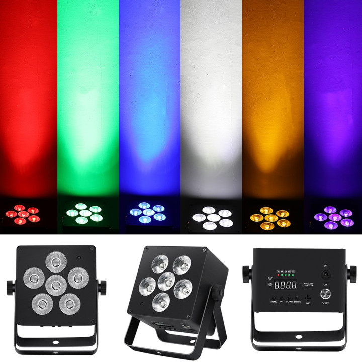 LIGHT4ME ACCU PAR RGBWA-UV reflektor 4400 mAh efekt swietlny