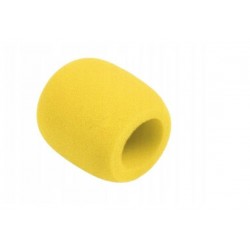 Gąbka mikrofonowa żółta