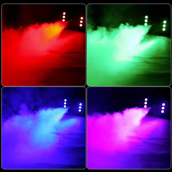 LIGHT4ME FOG 900 LED wytwornica dymu mgly pilot bezprzewodow