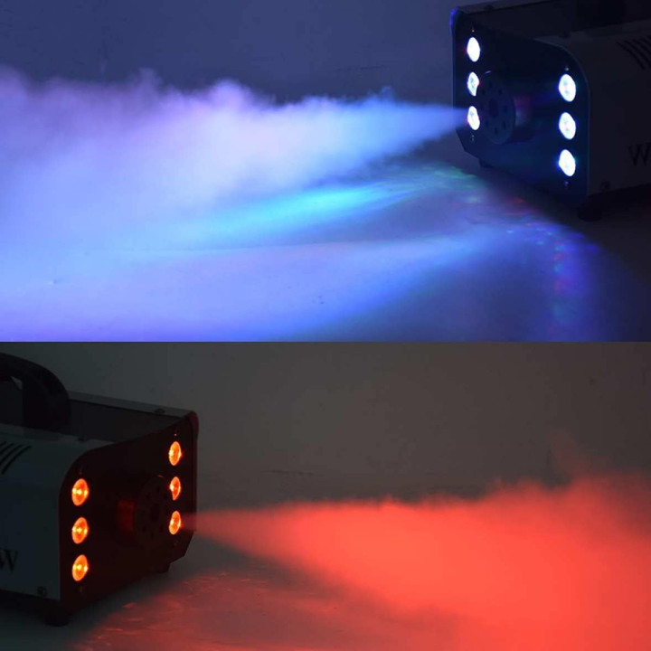 LIGHT4ME FOG 900 LED wytwornica dymu mgly pilot bezprzewodow