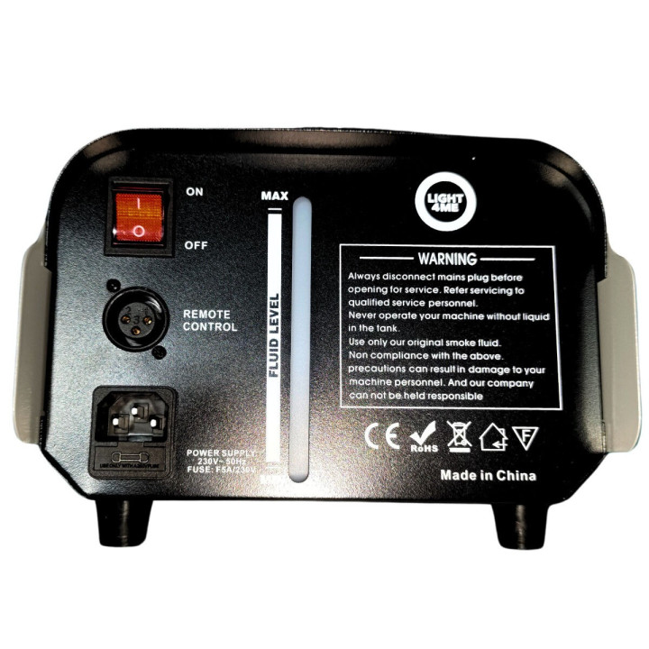 LIGHT4ME FOG 900 LED wytwornica dymu mgly pilot bezprzewodow