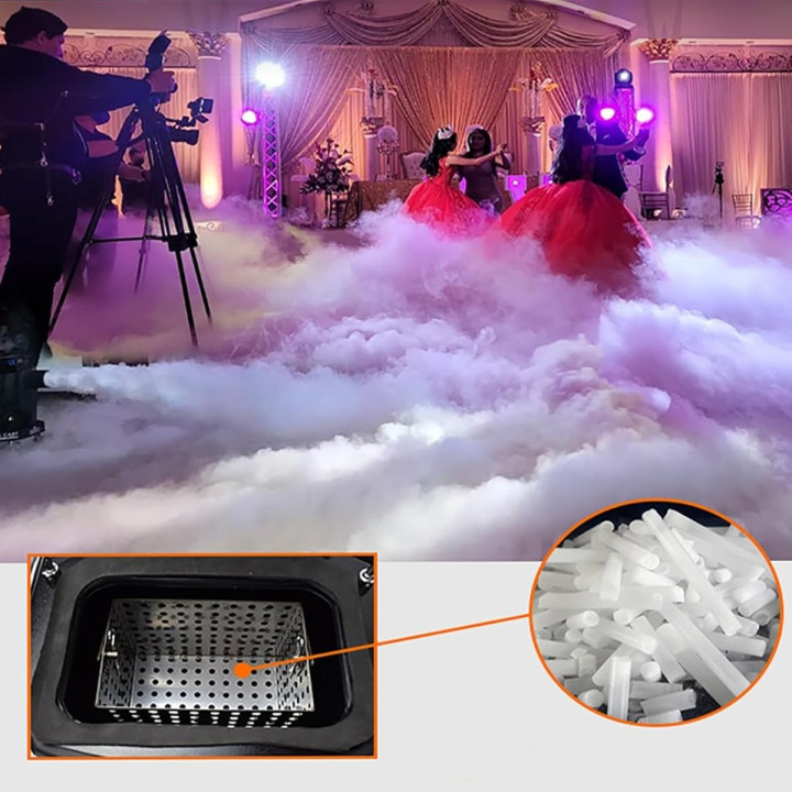LIGHT4ME ICE LOW FOG 6500W generator wytwornica ciezkiego dy