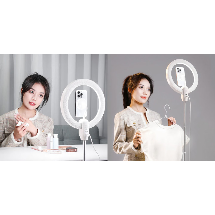 Ulanzi LT030 Lampa LED pierscieniowa (3000 K - 6000 K) + uch