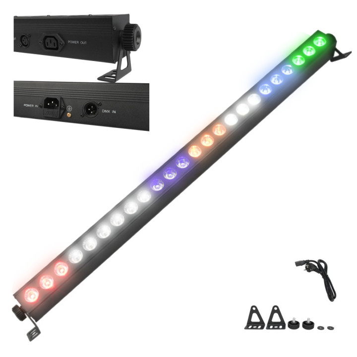 LIGHT4ME DECO BAR RGBWA-UV listwa oswietleniowa belka LED os
