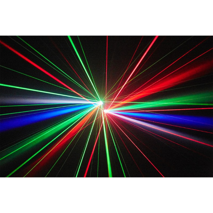 LIGHT4ME MADNESS 4IN1 multiefekt świetlny LED RGBW efekt beam laser