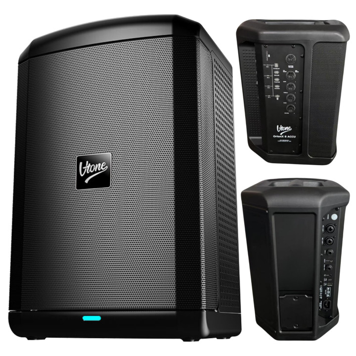 V-TONE OrionX 8 ACCU akumulatorowa kolumna aktywna czarna 8" Bluetooth