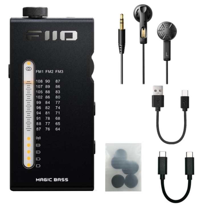 FiiO RR11 Przenośne radio FM czarne
