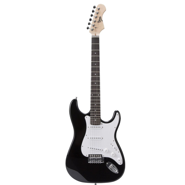 V-TONE EG 39 BK gitara elektryczna 4/4 stratocaster 39" SSS zestaw
