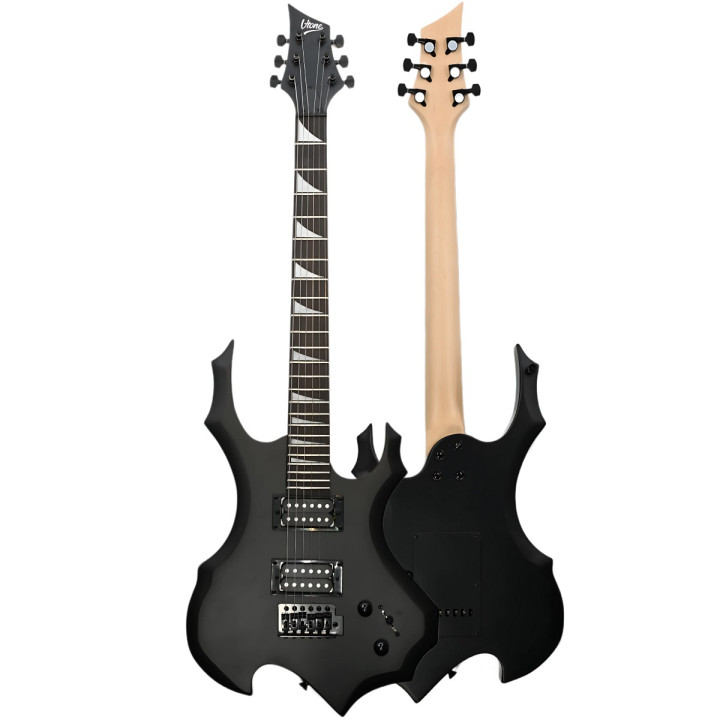 V-TONE EGS 39 MBK gitara elektryczna 4/4 czarny mat 39" HH zestaw
