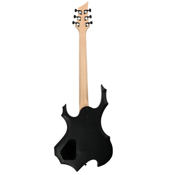 V-TONE EGS 39 MBK gitara elektryczna 4/4 czarny mat 39" HH zestaw