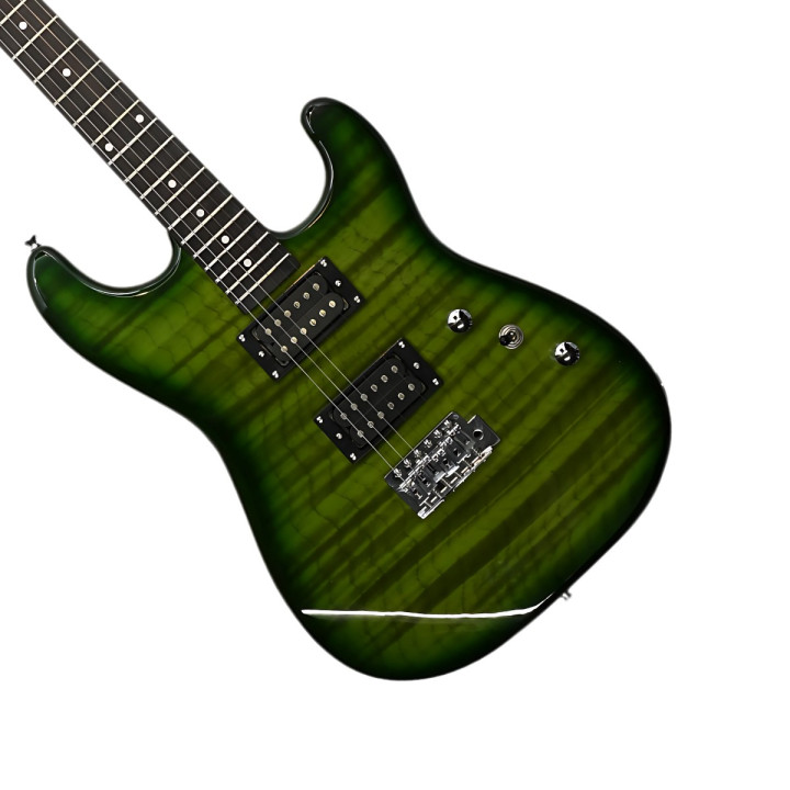 V-TONE EGW 39 GR gitara elektryczna 4/4 stratocaster 39" HH zestaw