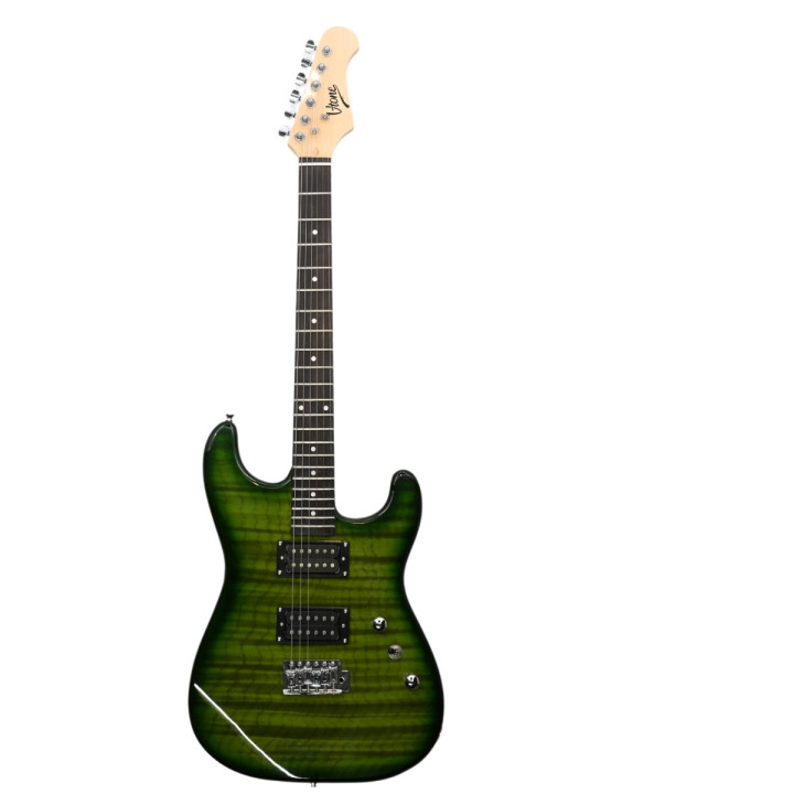 V-TONE EGW 39 GR gitara elektryczna 4/4 stratocaster 39" HH zestaw