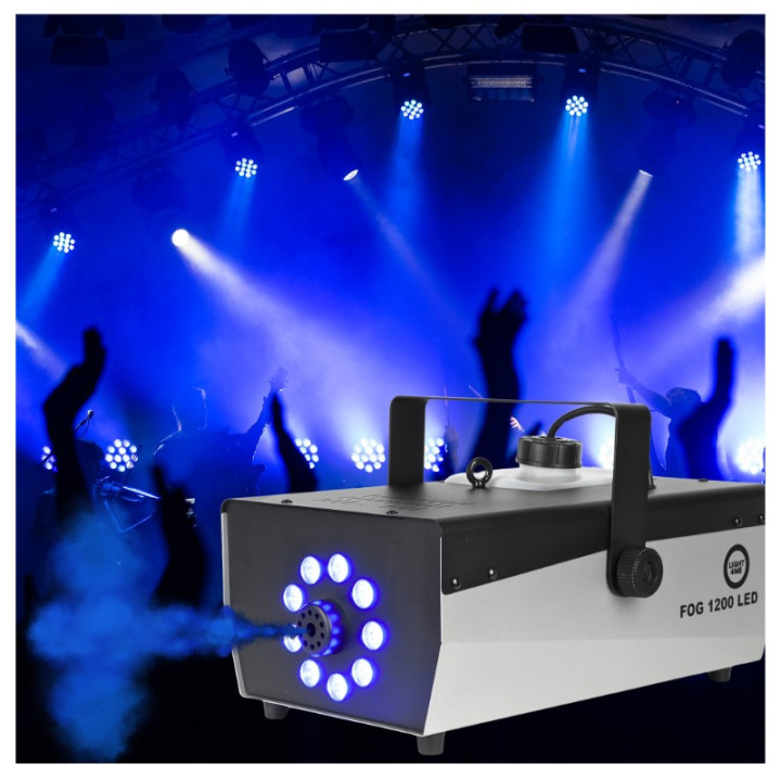 LIGHT4ME FOG 1200 LED V2 wytwornica dymu mgly pilot