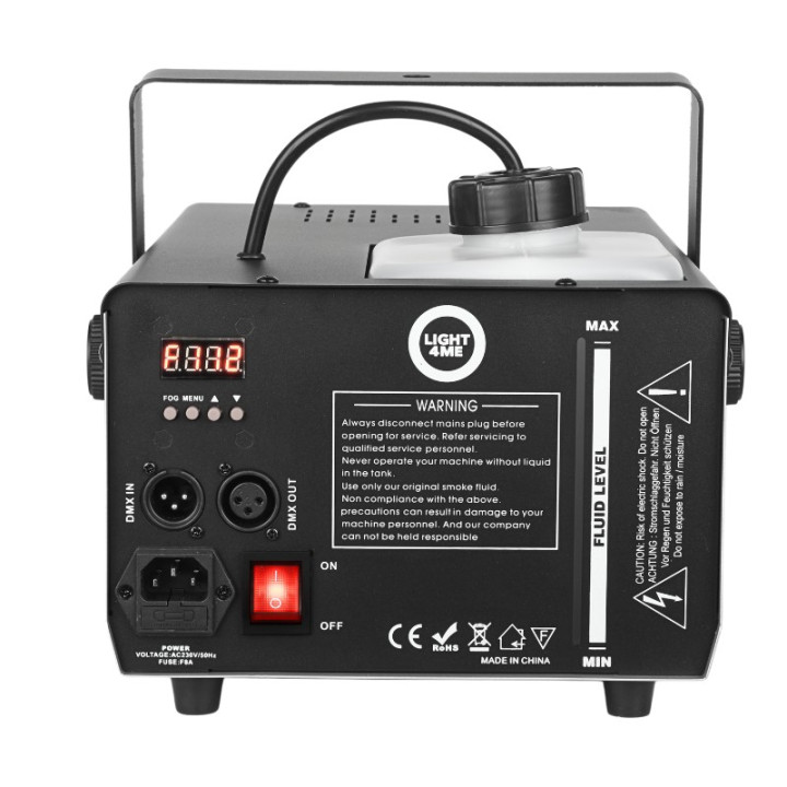 LIGHT4ME FOG 1200 LED V2 wytwornica dymu mgly pilot
