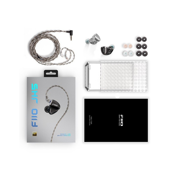 FIIO JH5 Black słuchawki dokanałowe