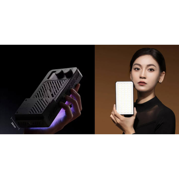 Ulanzi LM-P40 RGB Lampa LED 2700 K - 6500 K