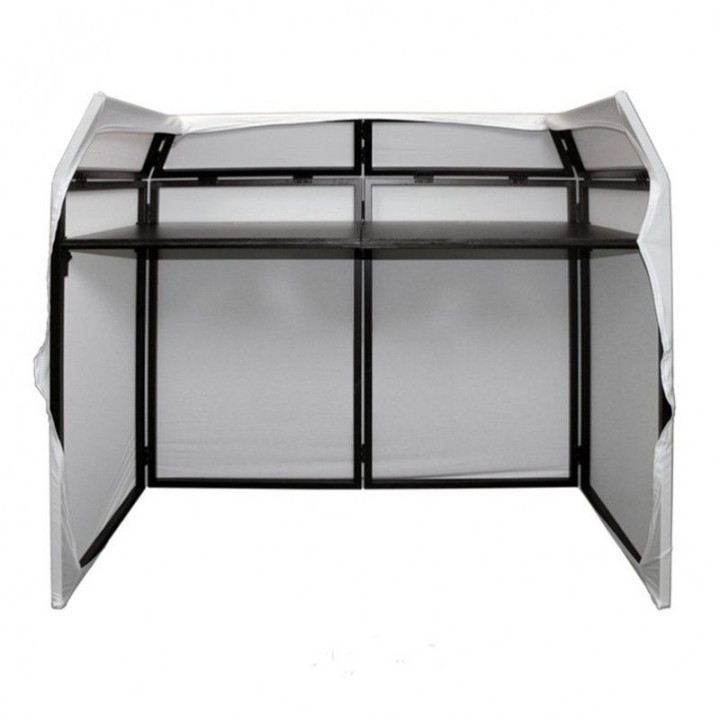 STAND4ME DJ PRO MKII parawan stół ekran czarny/biały