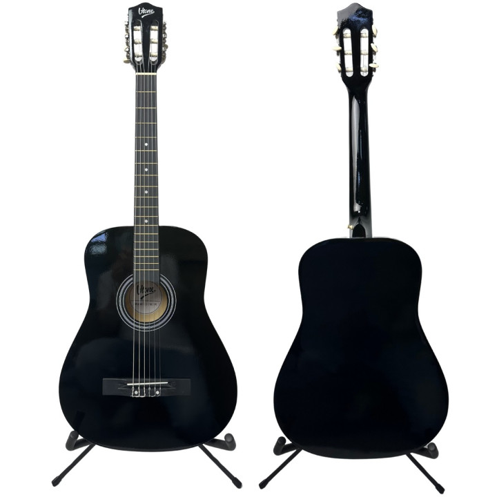 V-TONE BCG BK gitara klasyczna 4/4 czarna do nauki dla początkujących