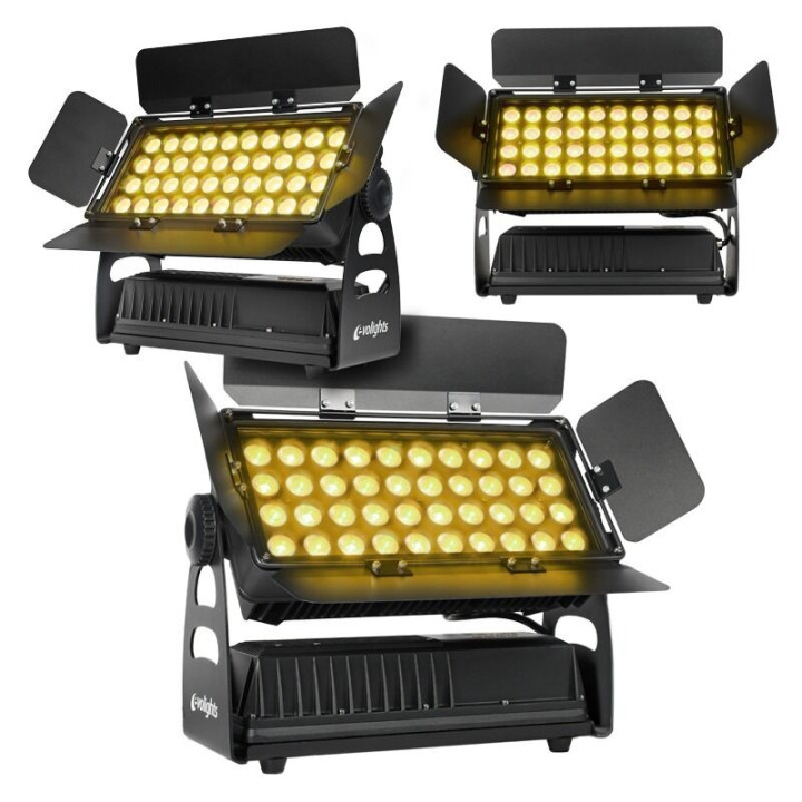 EVOLIGHTS 40X10W RGBW WALL WASHER oświetlacz zewnętrzny IP65
