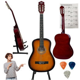 V-TONE BCG SB gitara klasyczna 4/4 sunburst do nauki dla początkującyc