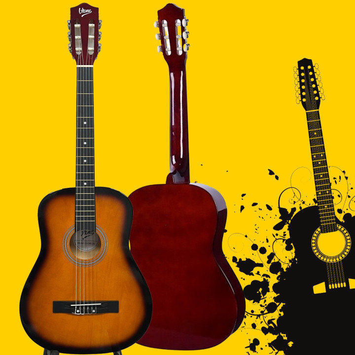 V-TONE BCG SB gitara klasyczna 4/4 sunburst do nauki dla początkującyc
