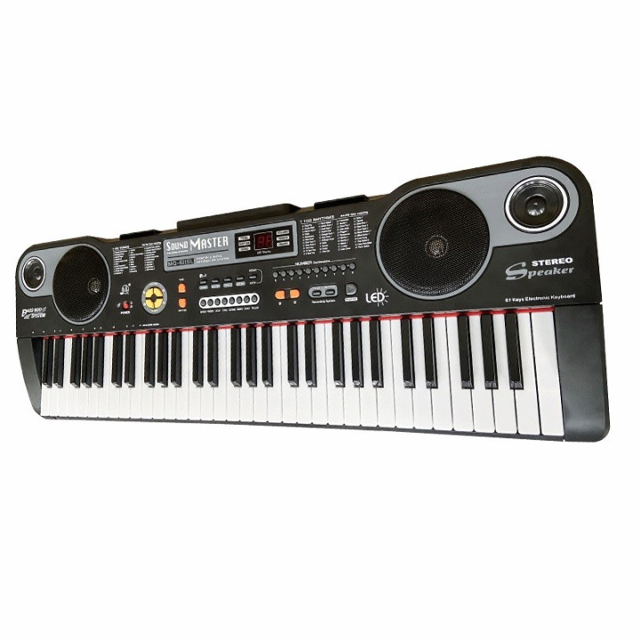 MQ 6115L keyboard edukacyjny podświetlane klawisze + mikrofon
