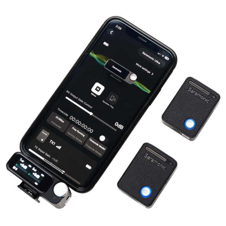Saramonic Ultra 01 Zestaw bezprzewodowej transmisji dźwięku