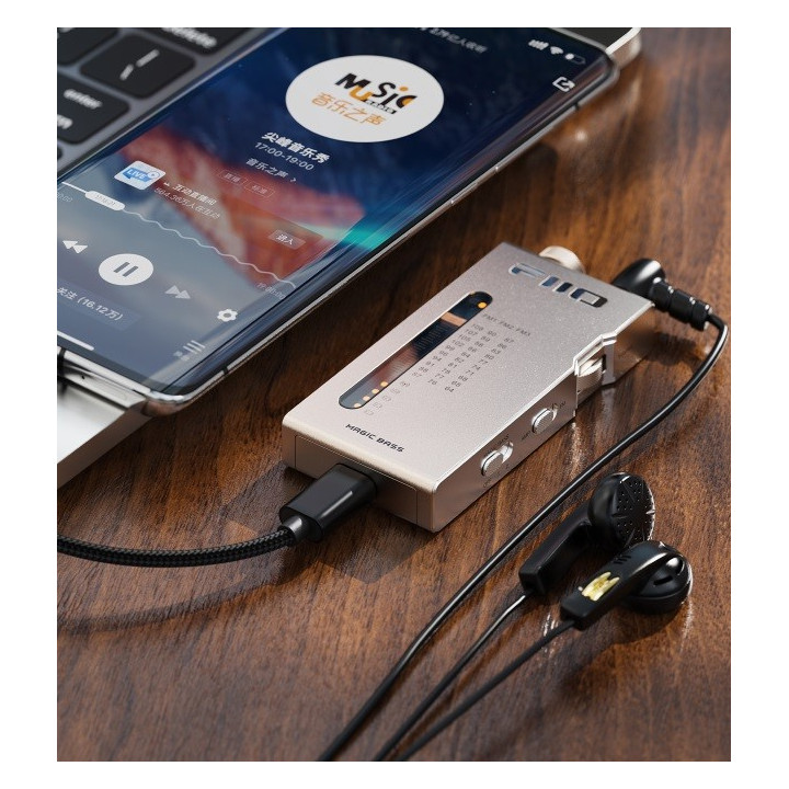 FiiO RR11 Przenośne radio FM czerwone