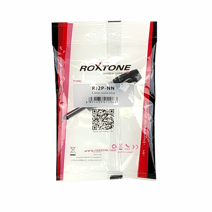 ROXTONE RJ2P-NN wtyck jack 6,3mm mono