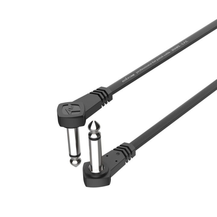 ROXTONE FPJJ100L0003 kabel audio 0,3m 2x wtyk jack 6,3mm mono kątowy