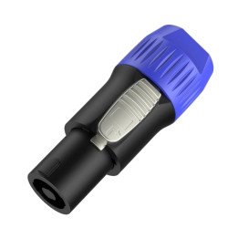 ROXTONE RP031 wtyk głośnikowy SpeakON 4-pin niebieski