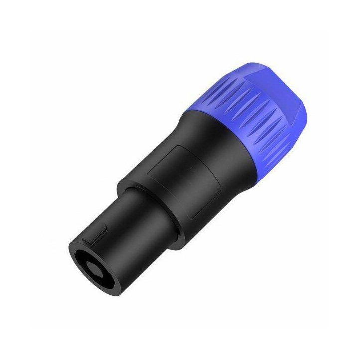ROXTONE RP031 wtyk głośnikowy SpeakON 4-pin niebieski