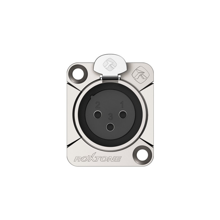 ROXTONE RX3FD-NT gniazdo XLR żeńskie tablicowe panelowe