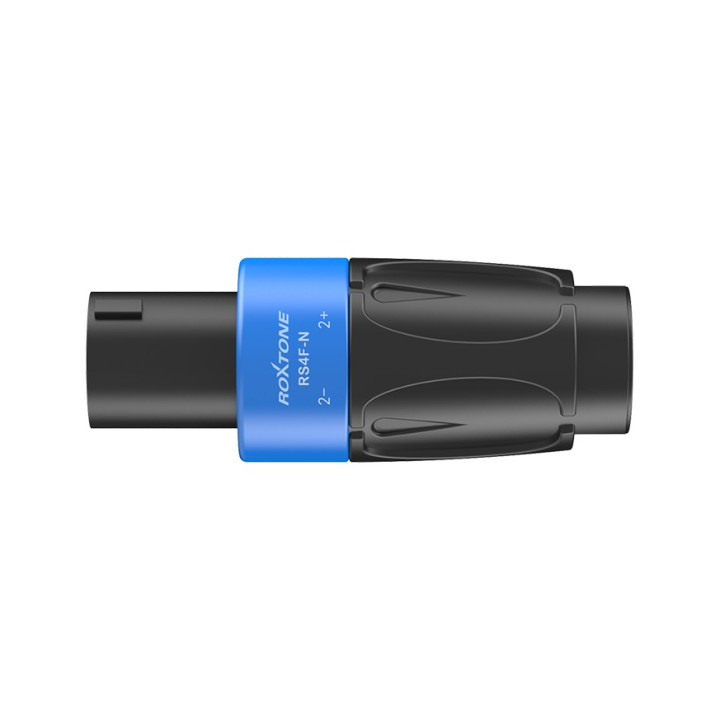 ROXTONE RS4F-N-BU wtyk głośnikowy SpeakON 4-pin niebieski