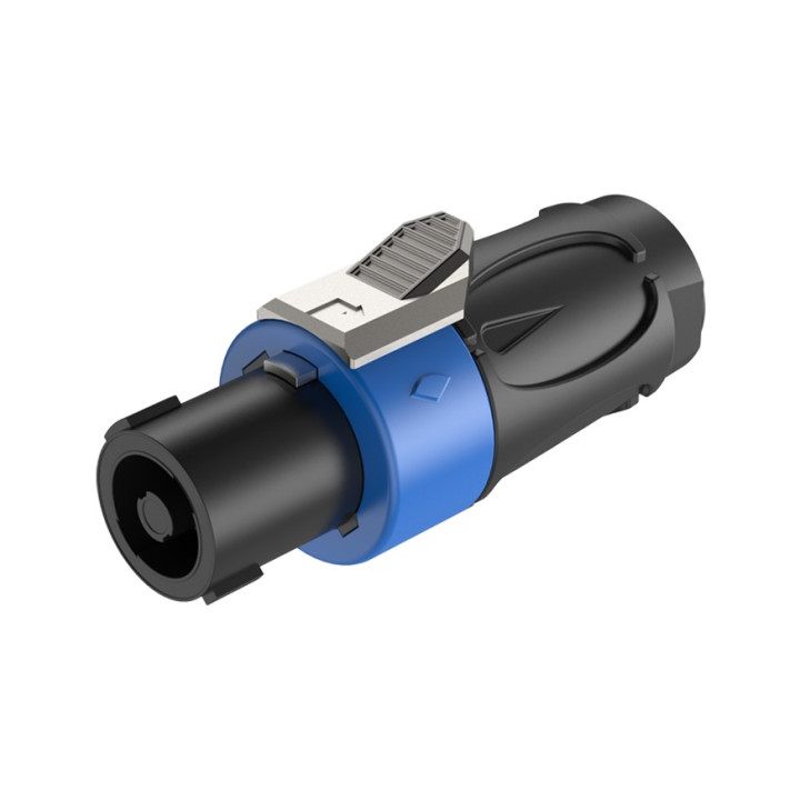 ROXTONE RS4F-N-BU wtyk głośnikowy SpeakON 4-pin niebieski