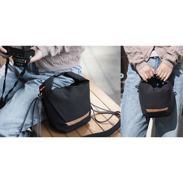 K&F Concept Urban Wander Sling U11 Torba fotograficzna 5 L czarna