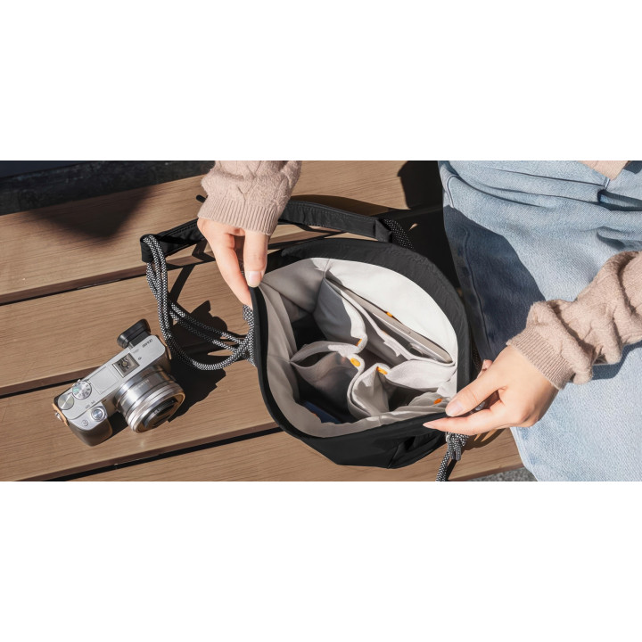 K&F Concept Urban Wander Sling U11 Torba fotograficzna 5 L czarna