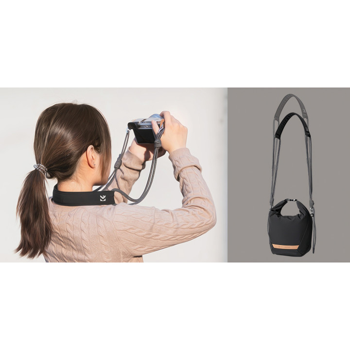 K&F Concept Urban Wander Sling U11 Torba fotograficzna 5 L czarna