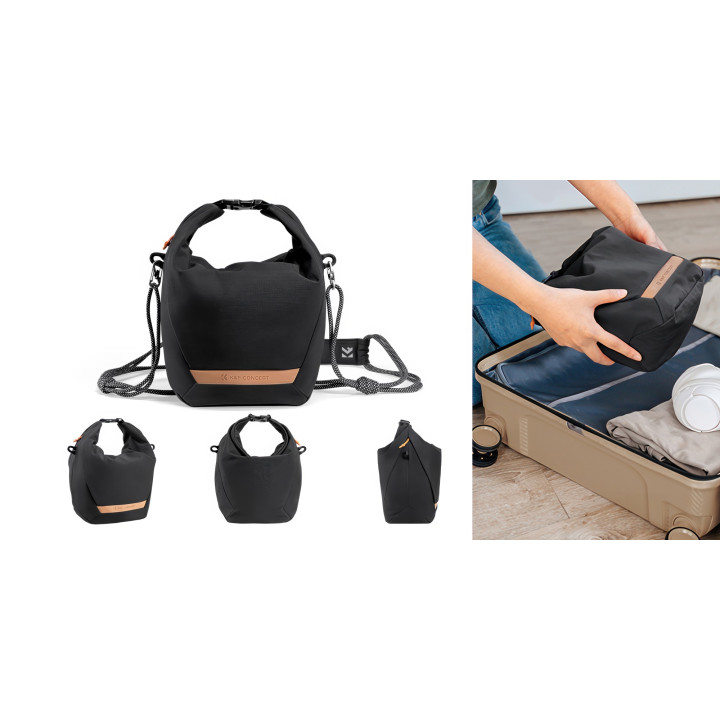 K&F Concept Urban Wander Sling U11 Torba fotograficzna 5 L czarna