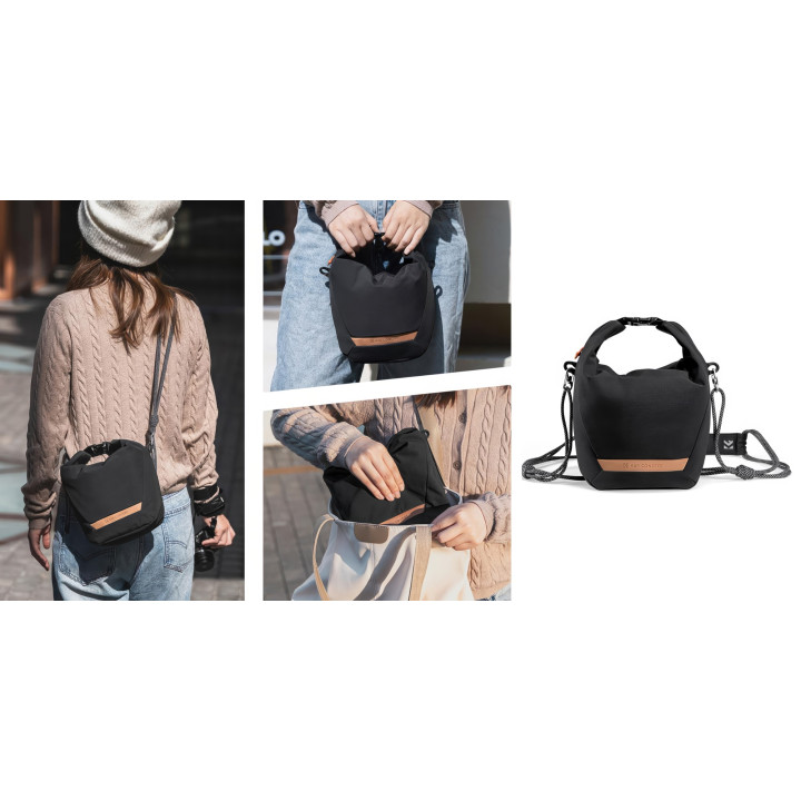 K&F Concept Urban Wander Sling U11 Torba fotograficzna 5 L czarna