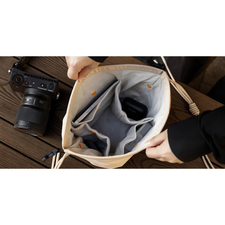 K&F Concept Urban Wander Sling U11 Torba fotograficzna 5 L beżowa