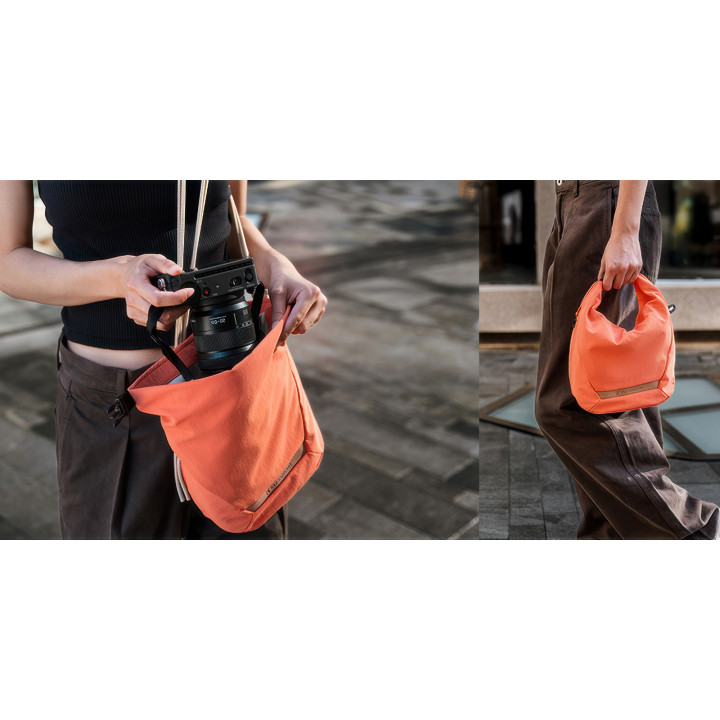 K&F Concept Urban Wander Sling U11 Torba fotograficzna 5L pomarańczowa
