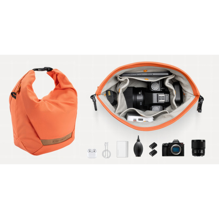 K&F Concept Urban Wander Sling U11 Torba fotograficzna 5L pomarańczowa