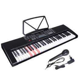MK 2117L keyboard 61 klawiszy z mikrofonem