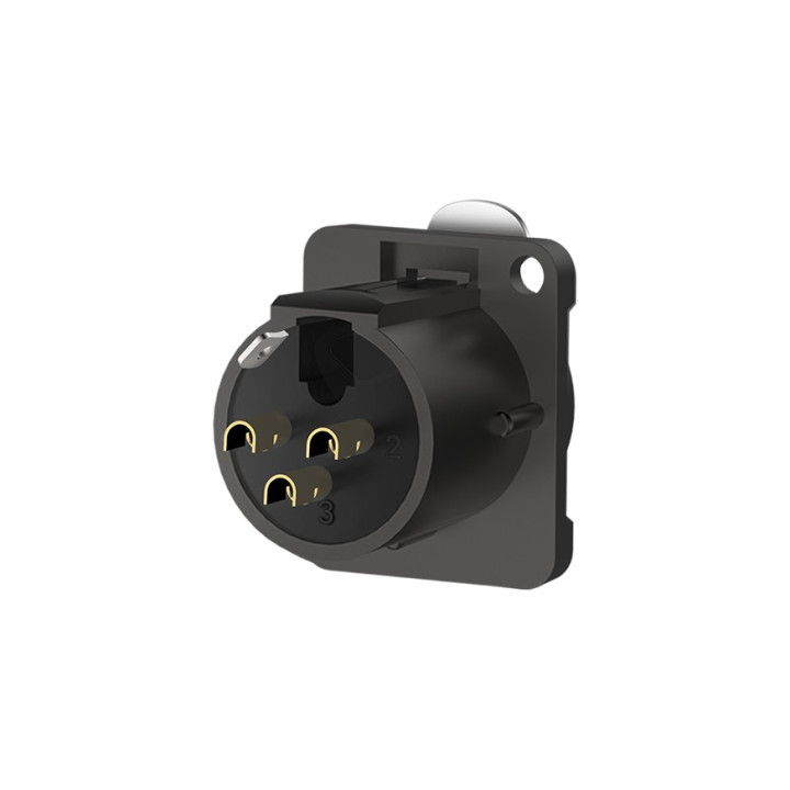 ROXTONE RX3FD-BG gniazdo XLR tablicowe panelowe