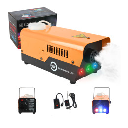 LIGHT4ME FOGIC 400W LED generator wytwornica dymu mgły RGB pilot